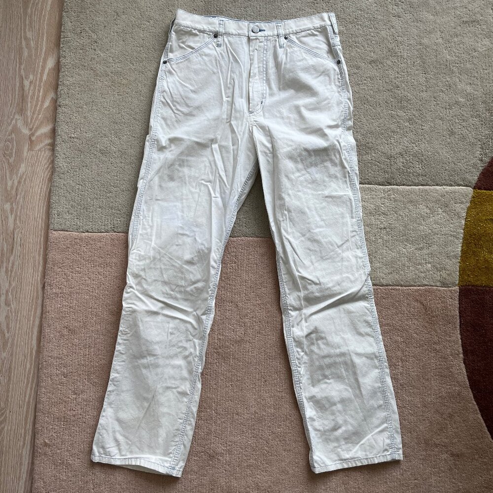NWOT JW Anderson for Uniqlo White Work Pant Women's Size 8